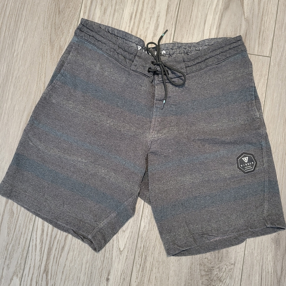 VISSLA Dark Gray Board Shorts